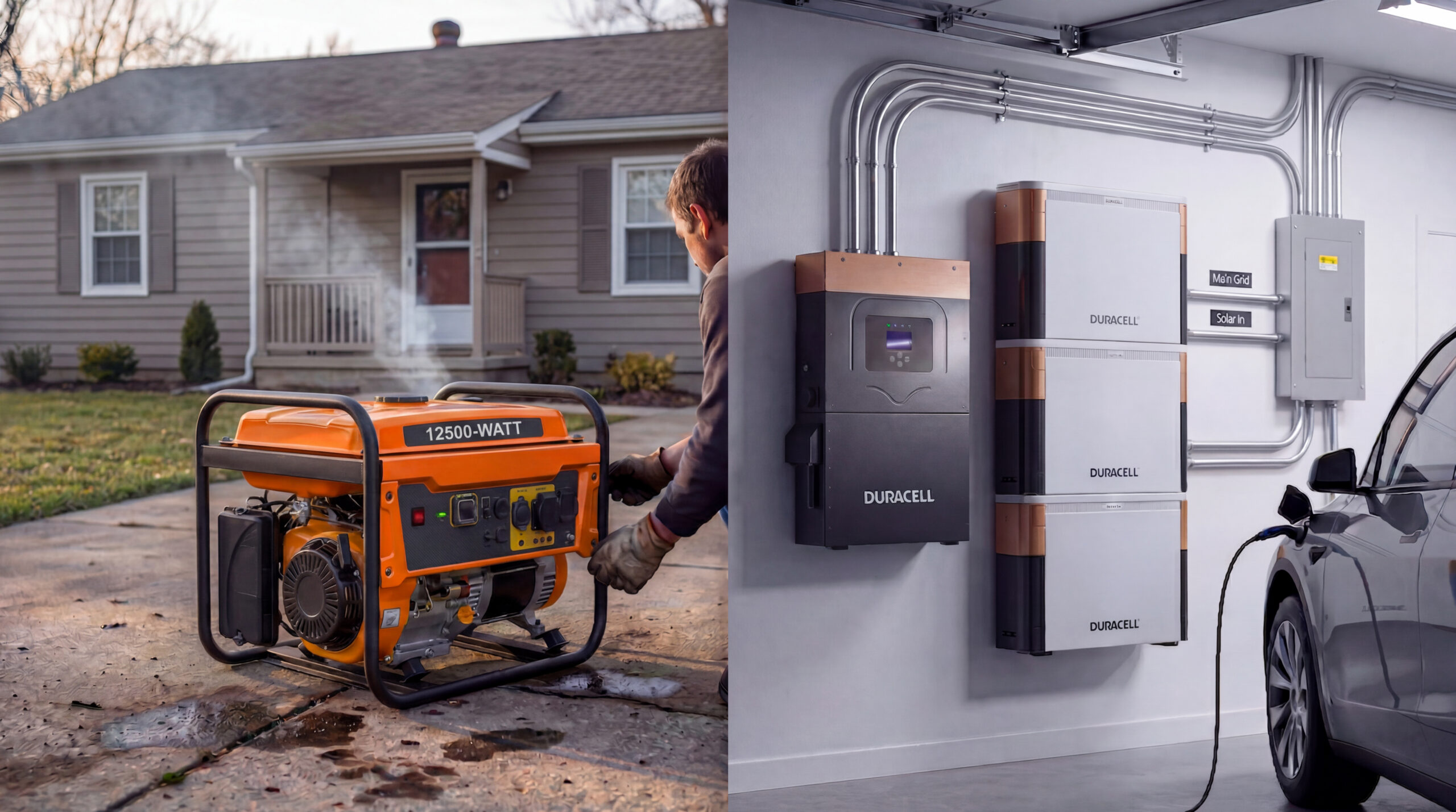 Batteries vs Generators